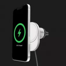 Автотримач Belkin Magnetic Wireless Car Charger Qi2 (White)
