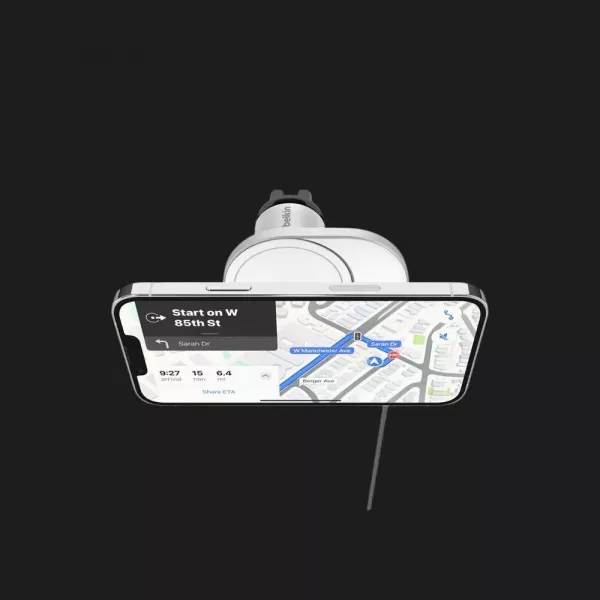 Автотримач Belkin Magnetic Wireless Car Charger Qi2 (White)
