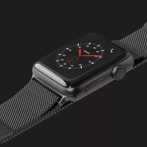Ремінець LAUT Steel Loop для Apple Watch 44/45/46/49mm (Black)