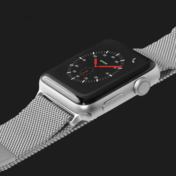 Ремінець LAUT Steel Loop для Apple Watch 44/45/46/49mm (Silver)