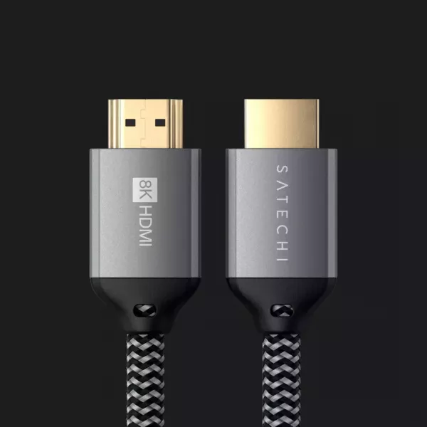 Satechi 8K HDMI Ultra High Speed Cable Space Gray (ST-8KHC2MM)