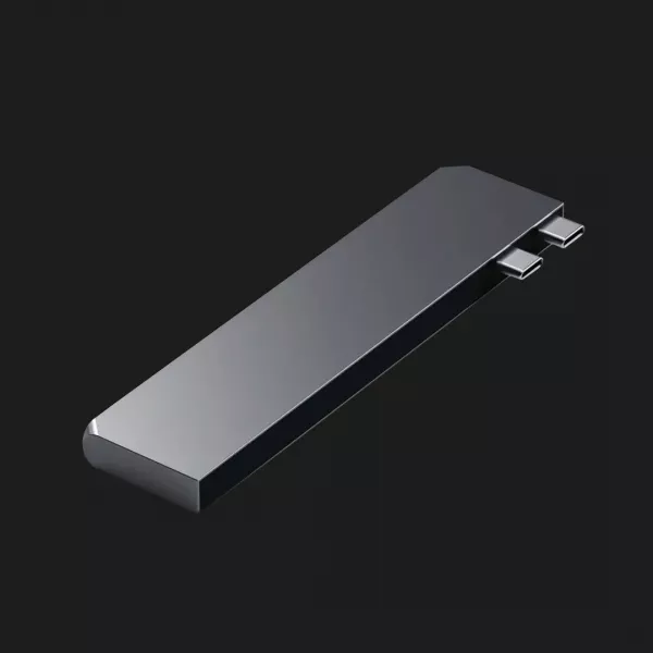 Satechi Aluminum USB-C Pro Hub Slim Adapter (ST-HUCPHSM) (Space Gray)