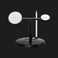 Бездротова зарядка WiWU 4-in-1 Wireless Charger (Black)