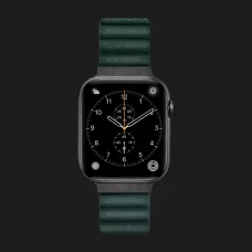 Ремінець LAUT Novi Luxe для Apple Watch 44/45/46/49mm (Pine Green)
