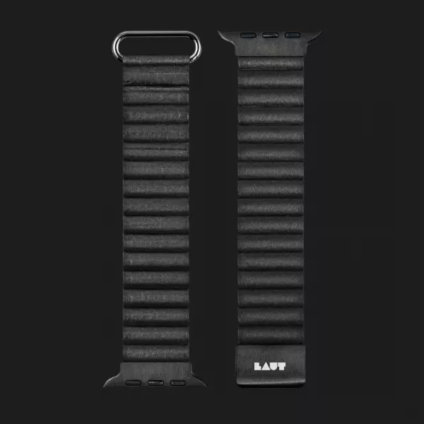 Ремінець LAUT Novi Luxe для Apple Watch 44/45/46/49mm (Midnight)
