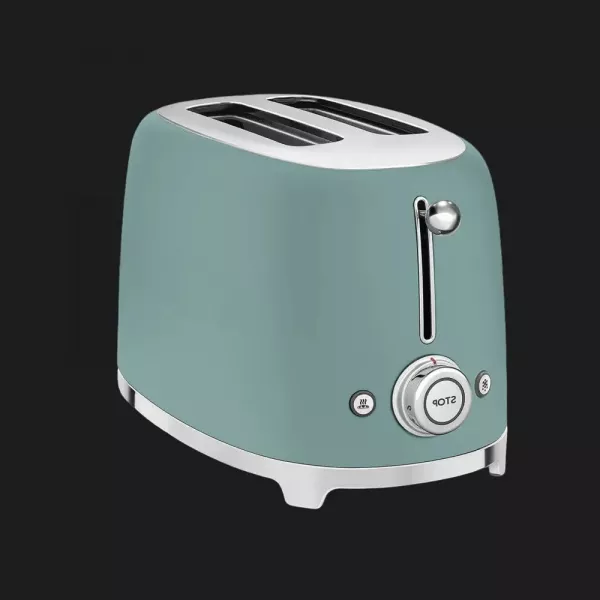 Тостер SMEG (Matt Emerald Green)