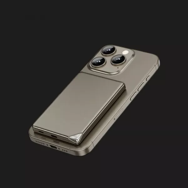 Power Bank WiWU Ultra Slim 5000mAh MagSafe (Gold)