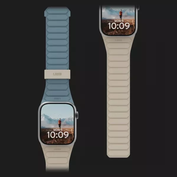 Ремінець UAG Pathfinder для Apple Watch 44/45/46/49mm (Dune/Cloud Blue)