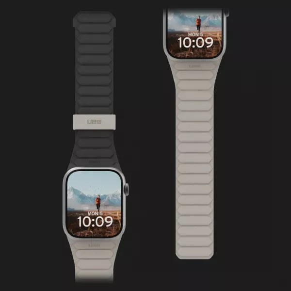 Ремінець UAG Pathfinder для Apple Watch 44/45/46/49mm (Black/Titanium)