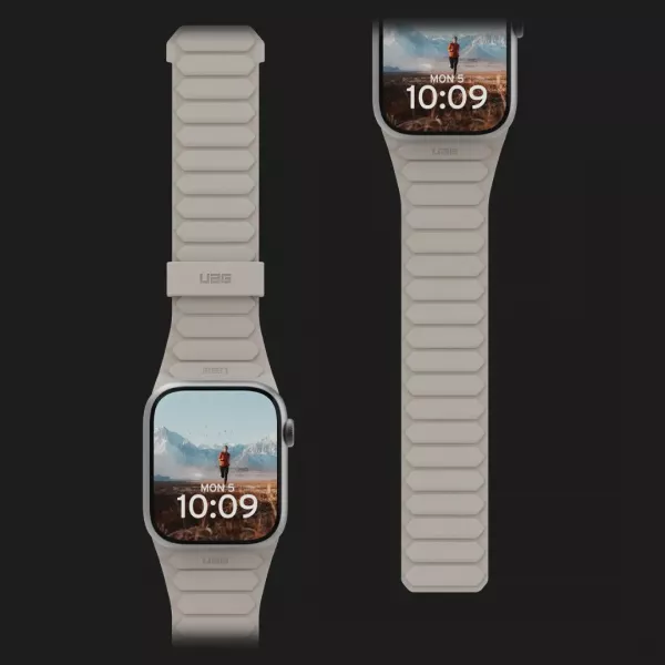 Ремінець UAG Pathfinder для Apple Watch 44/45/46/49mm (Black/Titanium)