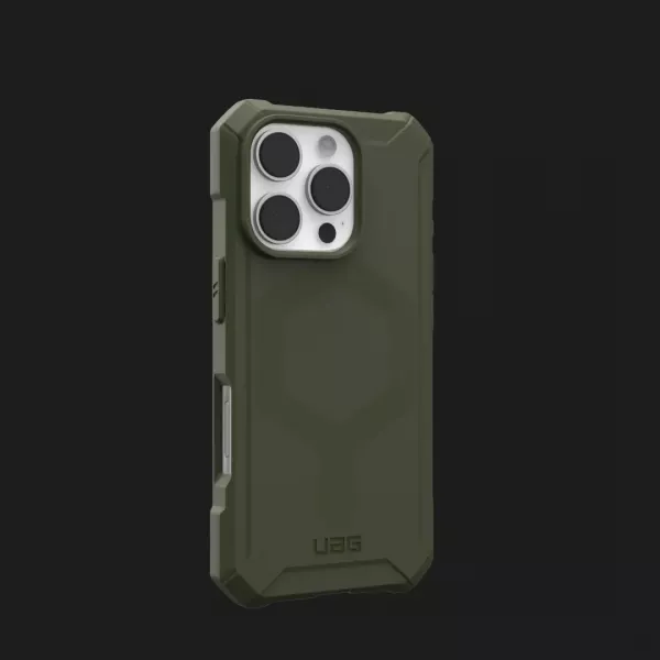 Чохол UAG Essential Armor Magsafe для iPhone 16 Pro (Olive Drab)