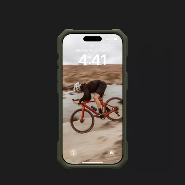 Чохол UAG Essential Armor Magsafe для iPhone 16 Pro (Olive Drab)