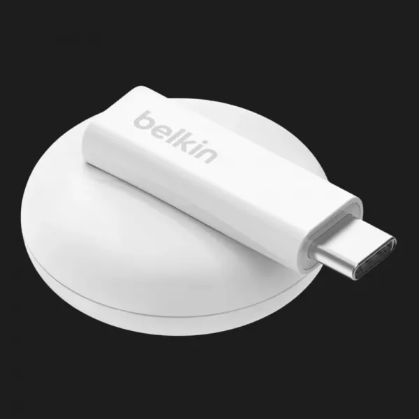 Безпровідна зарядка Belkin USB-C Apple Watch Charger (White)