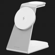 Безпровідна зарядка Proove Omni Power 3 in 1 (White)