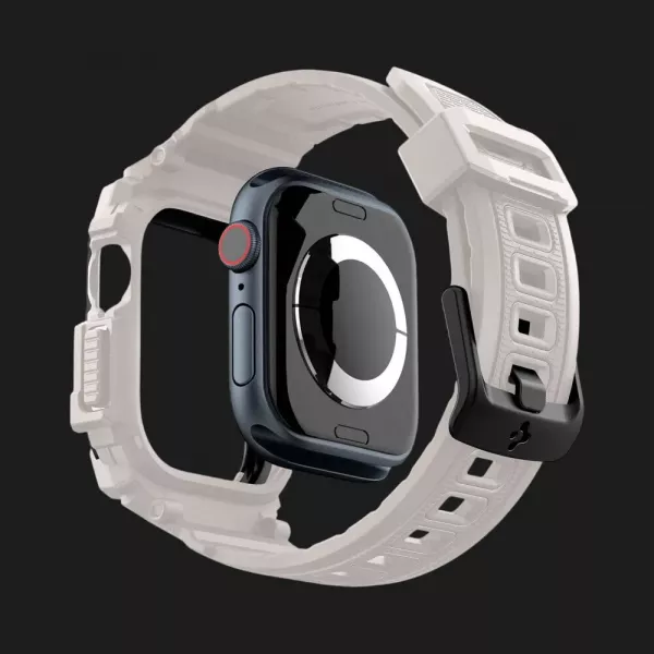 Чохол-ремінець Spigen Rugged Armor Pro для Apple Watch 46mm 2024 (Dune Beige)