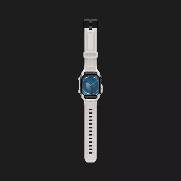 Чохол-ремінець Spigen Rugged Armor Pro для Apple Watch 46mm 2024 (Dune Beige)