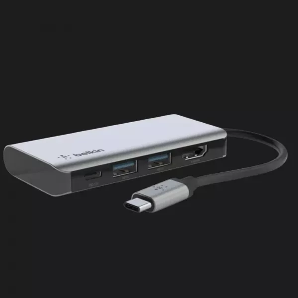 Адаптер Belkin USB-C 4 в 1 Multiport Dock (AVC006BTSGY)