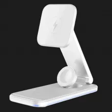 Безпровідна зарядка Proove Energy Fold 3 in 1 (White)