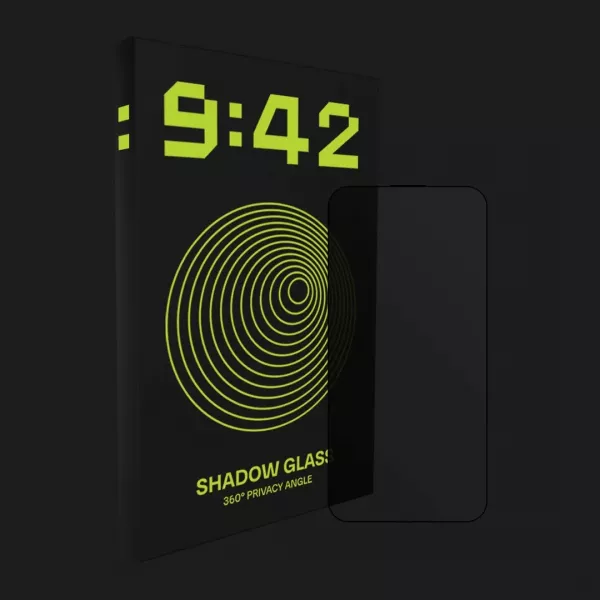 Захисне скло 9:42 Shadow для iPhone 17/16 Pro