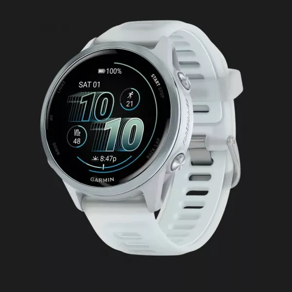 Garmin Forerunner 570 42mm Cloud Blue Aluminum with Translucent Whitestone/Cloud Blue Band