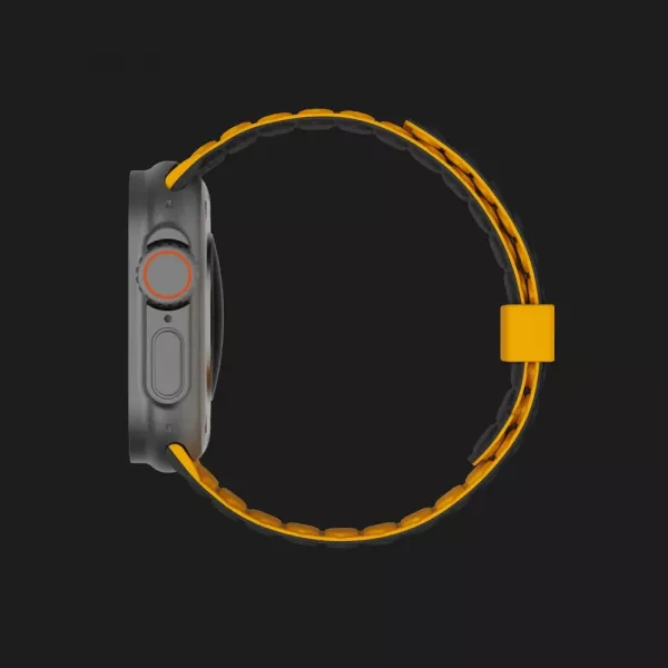 Ремінець UAG Pathfinder для Apple Watch 44/45/46/49mm (Heritage Yellow/Black)