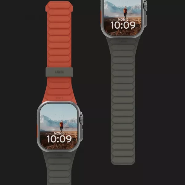 Ремінець UAG Pathfinder для Apple Watch 44/45/46/49mm (Olive/Rust)