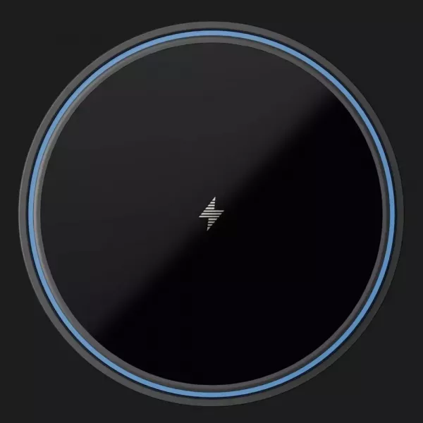Автомобільний тримач з бездротовим зарядним пристроєм Proove Light Circle 15W (Black)