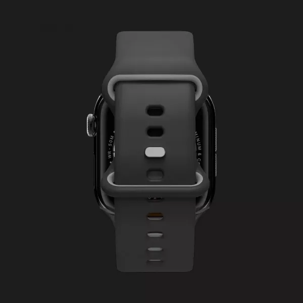 Ремінець Spigen Nano Pop для Apple Watch 44/45/46/49mm (Black Sesame)