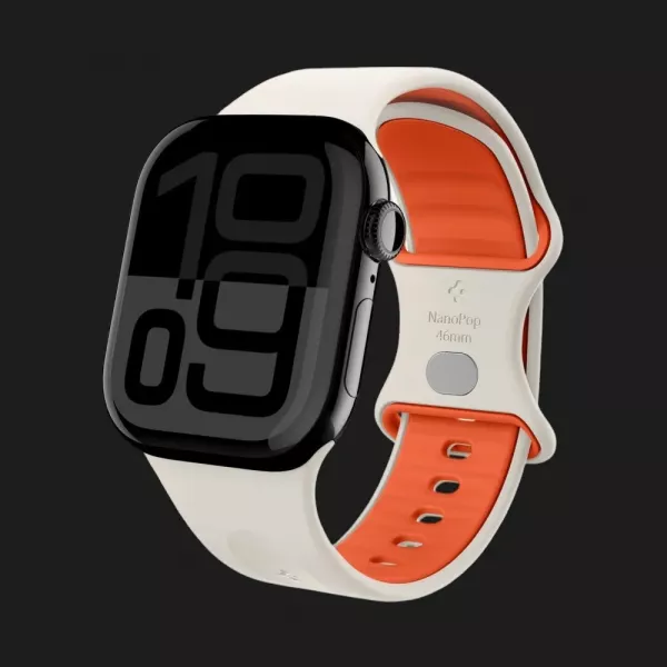 Ремінець Spigen Nano Pop для Apple Watch 44/45/46/49mm (Orange Beige)