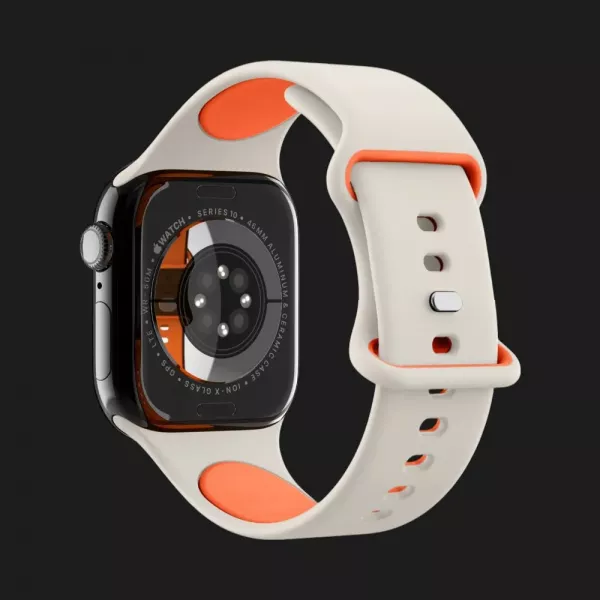 Ремінець Spigen Nano Pop для Apple Watch 44/45/46/49mm (Orange Beige)