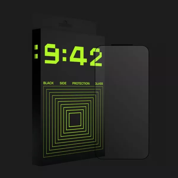 Захисне скло 9:42 BlackSide для iPhone 17 Pro Max