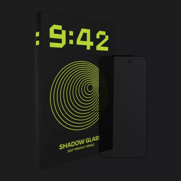 Захисне скло 9:42 Shadow для iPhone 17 Pro Max