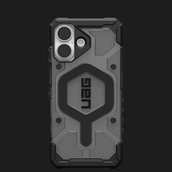 Чохол UAG Pathfinder Clear MagSafe для iPhone 17 (Ash/Black)