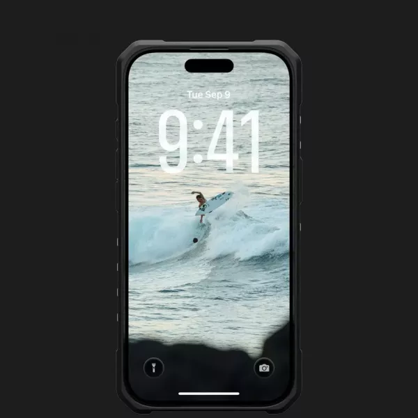 Чохол UAG Pathfinder Clear MagSafe для iPhone 17 (Ash/Black)