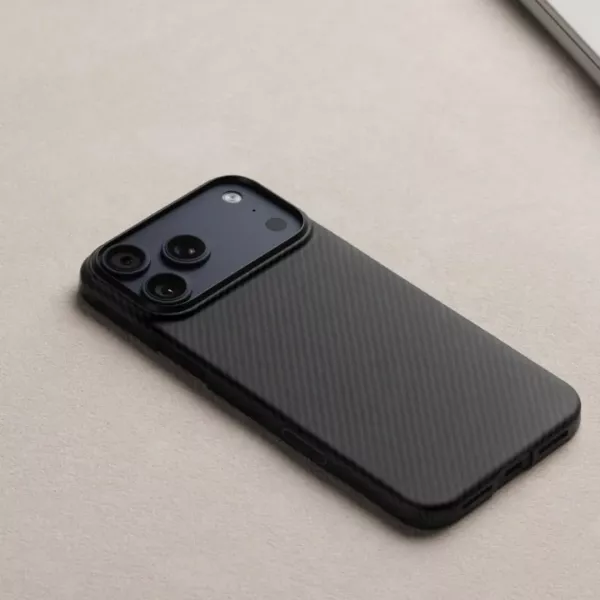 Чохол Pitaka MagEZ Ultra-Slim Case для iPhone 17 (Black/Grey)