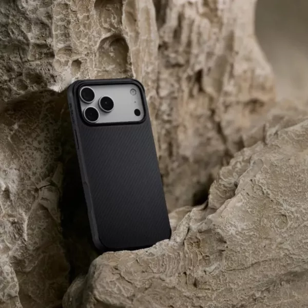 Чохол Pitaka MagEZ Military-Grade Protective Case для iPhone 17 Pro Max (Black/Grey)