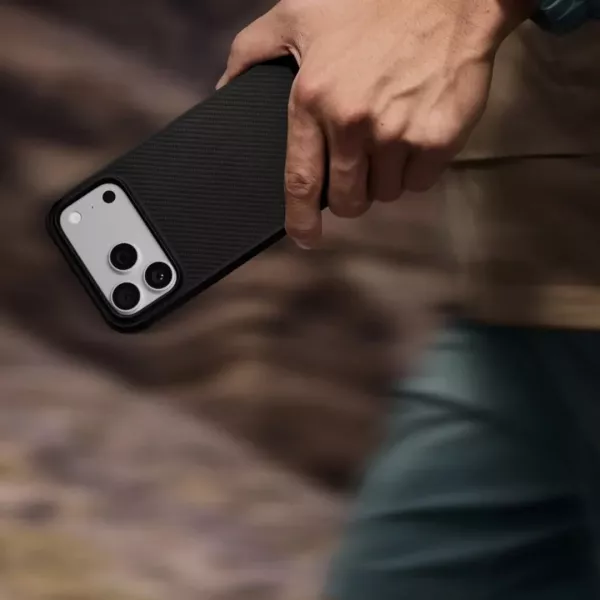 Чохол Pitaka MagEZ Military-Grade Protective Case для iPhone 17 Pro Max (Black/Grey)