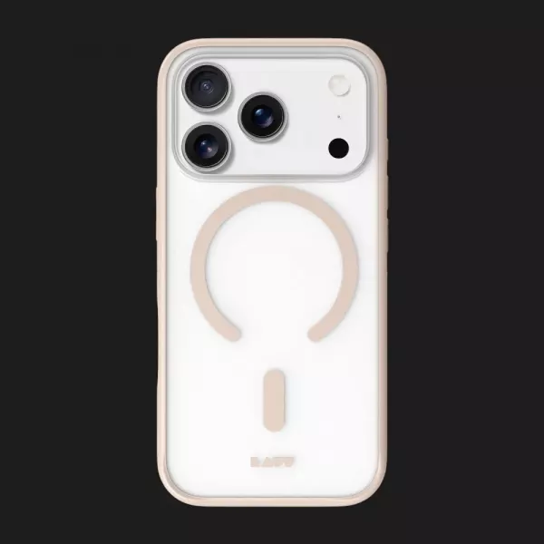 Чохол LAUT HUEX PROTECT MagSafe для iPhone 17 Pro Max (Beige Gold)