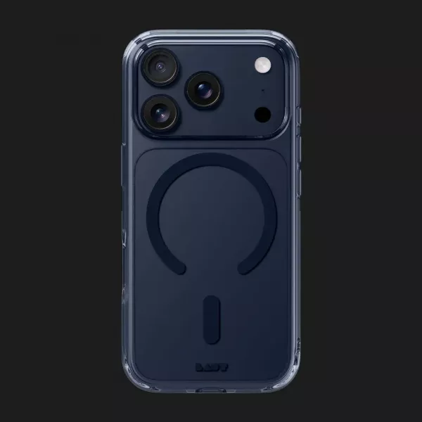 Чохол LAUT Crystal Fluro MagSafe для iPhone 17 Pro Max (Clear Midnight)