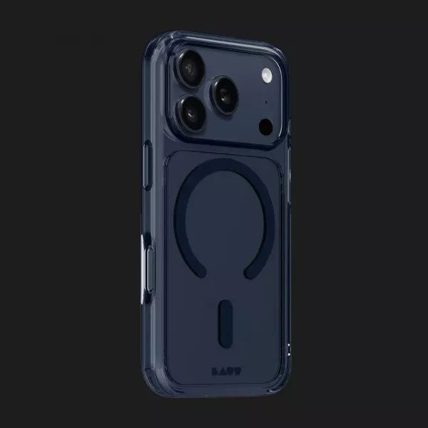 Чохол LAUT Crystal Fluro MagSafe для iPhone 17 Pro Max (Clear Midnight)