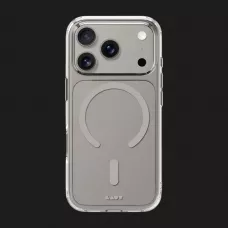 Чохол LAUT Crystal Fluro MagSafe для iPhone 17 Pro (Clear Grey)
