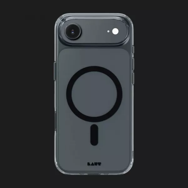 Чохол LAUT Crystal Fluro MagSafe для iPhone 17 Air (Clear Black)