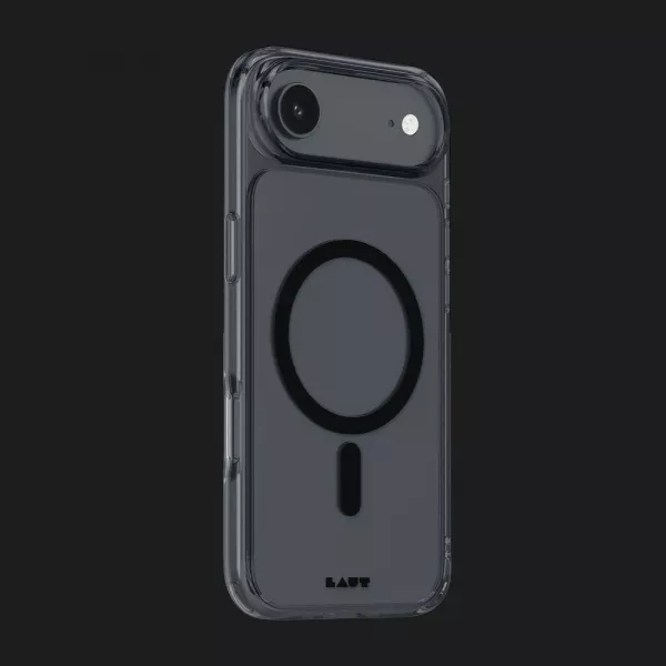 Чохол LAUT Crystal Fluro MagSafe для iPhone 17 Air (Clear Black)