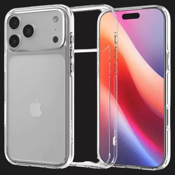 Чохол Spigen Ultra Hybrid для iPhone 17 Pro Max (Crystal Clear)