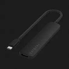Адаптер Satechi 6-in-1 USB-C Slim Multiport Adapter 4K (Black)