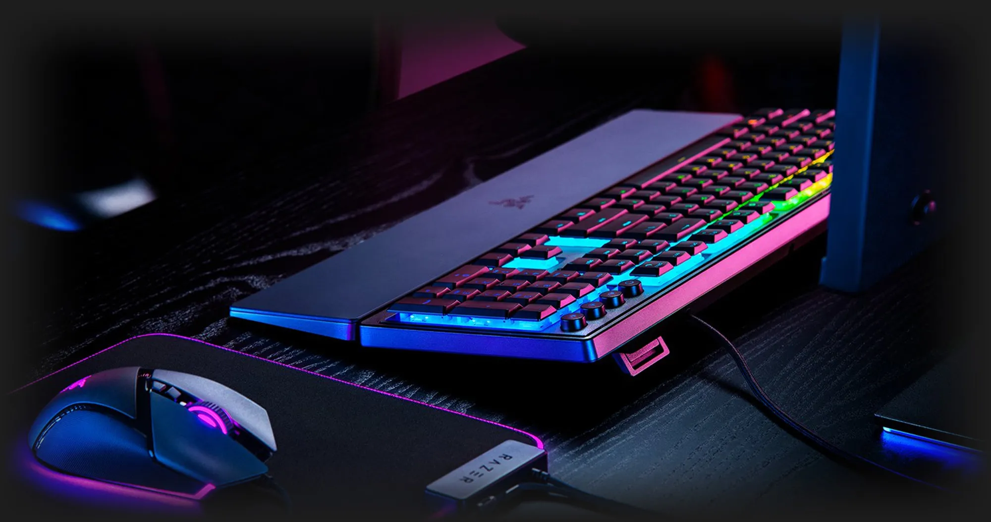 Клавіатура ігрова RAZER Ornata V3 TKL UKR (Black) (RZ03-04881800-R371) (Standard)