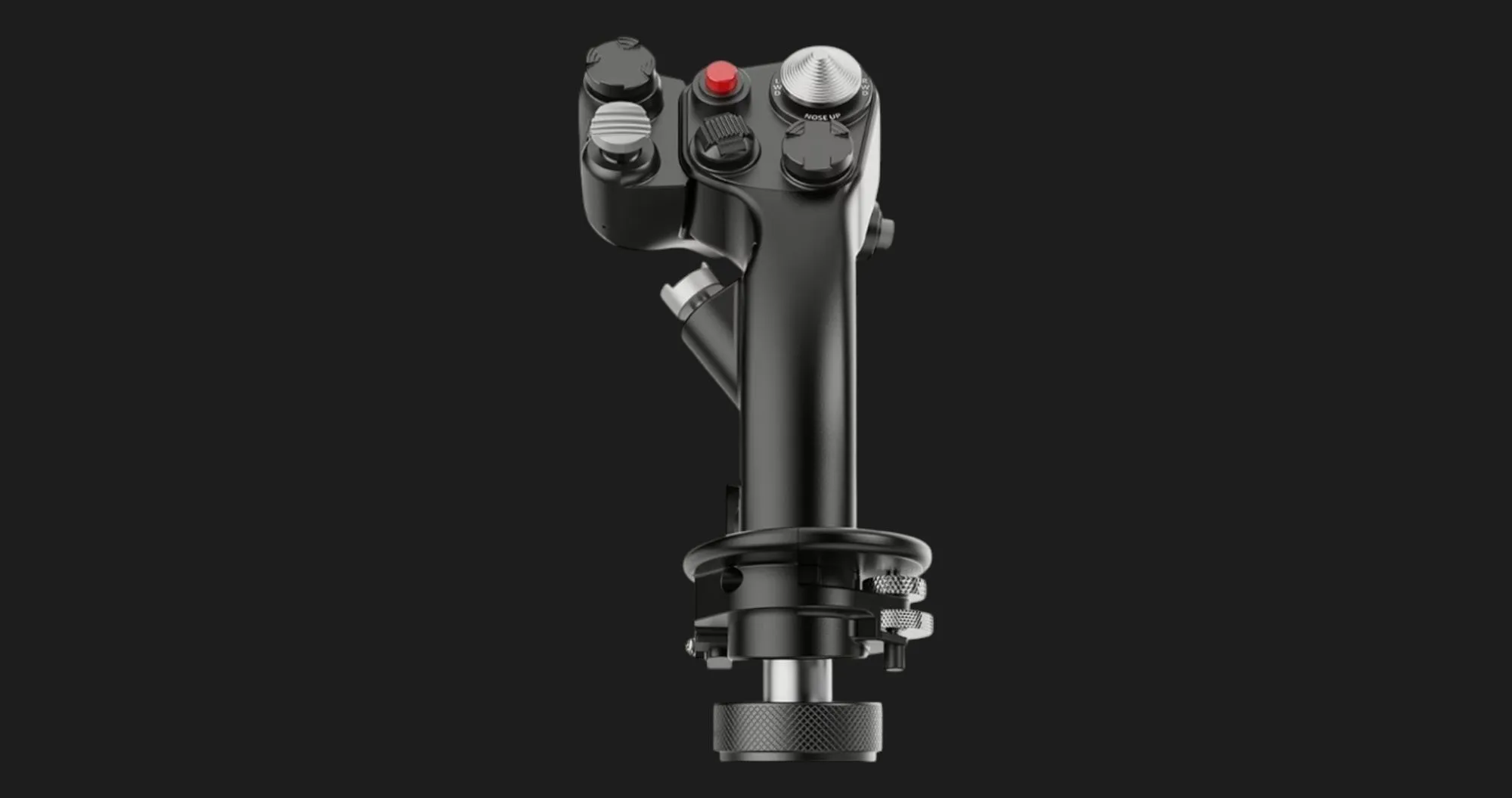 Джойстик для авіасимулятора Moza FLIGHT MH16 Flightstick (AS002_Moza) (UA)