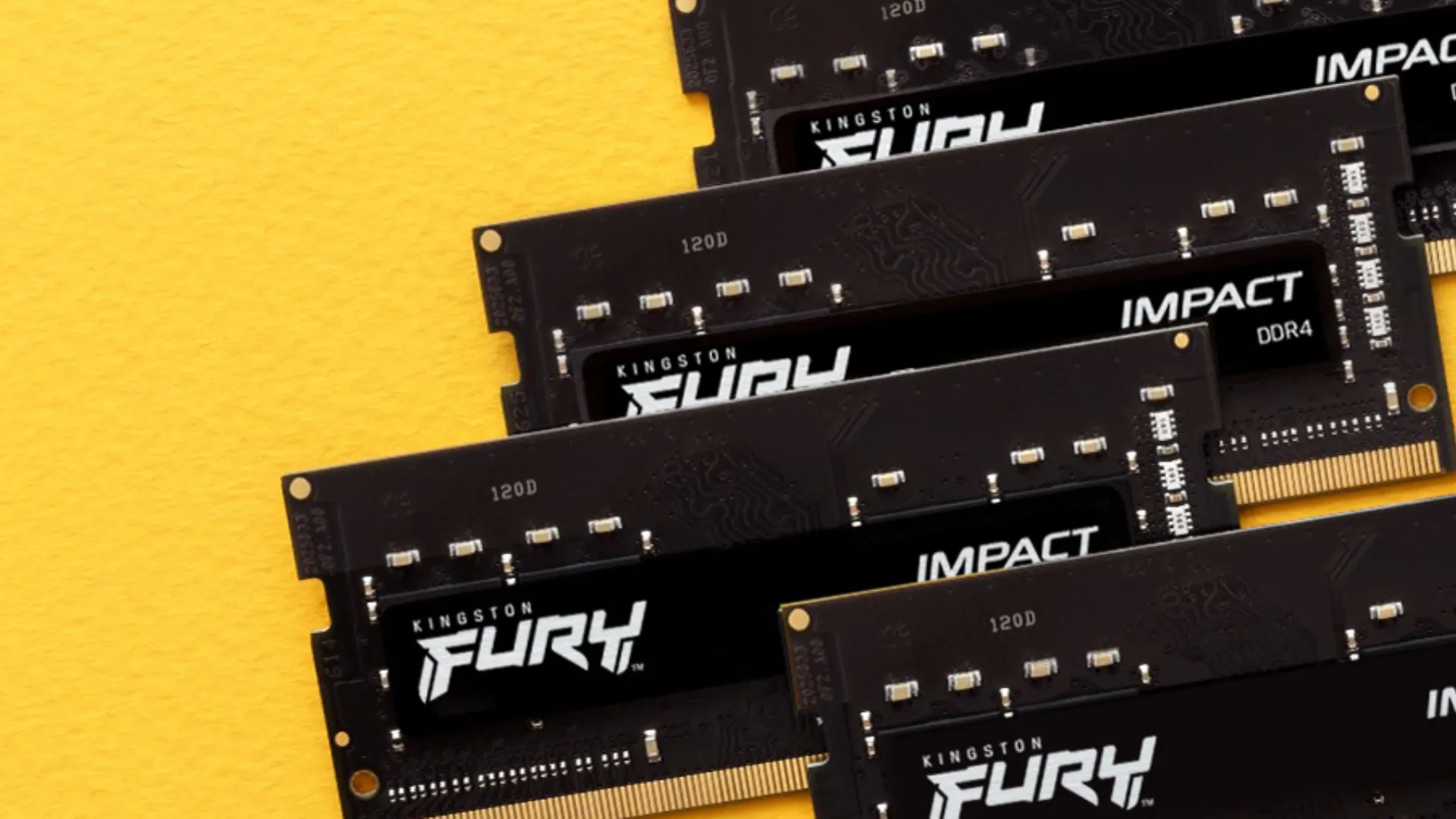 Оперативна памʼять Kingston Fury Impact DDR4 32GB 2x16GB 3200MHz (KF432S20IBK2/32)