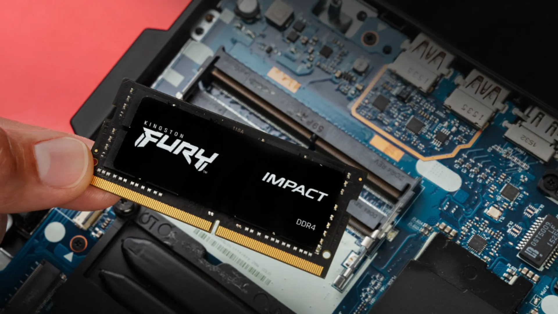Оперативна памʼять Kingston Fury Impact DDR4 32GB 2x16GB 3200MHz (KF432S20IBK2/32)