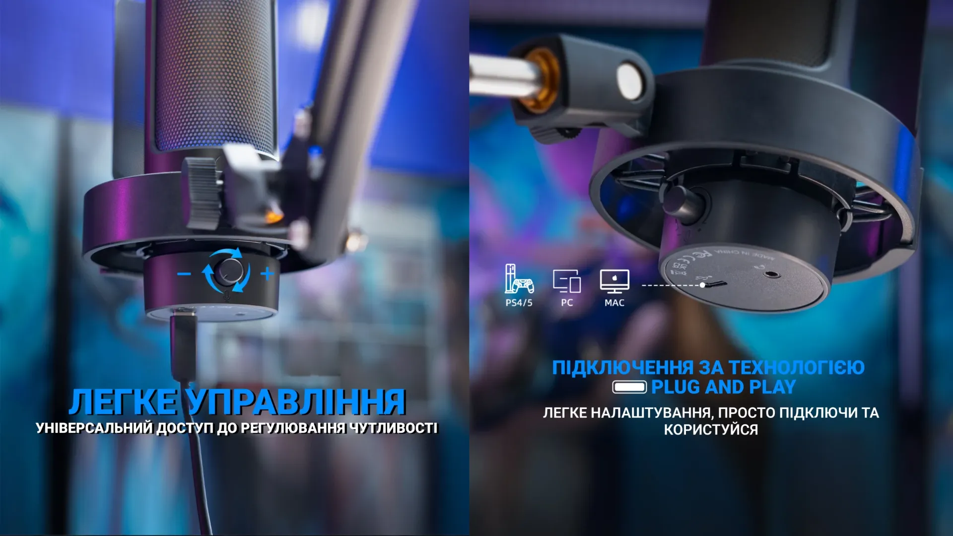 Мікрофон Fifine A8T (Black) (UA)